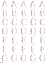 Floral Alphabet Embroidery Designs – Complete A to Z Set